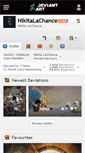 Mobile Screenshot of nikitalachance.deviantart.com