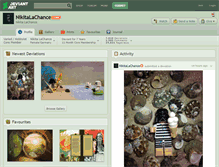 Tablet Screenshot of nikitalachance.deviantart.com