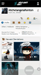 Mobile Screenshot of michelangelarenton.deviantart.com