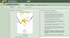 Desktop Screenshot of coreldraw-vectorists.deviantart.com