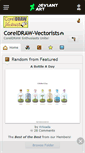 Mobile Screenshot of coreldraw-vectorists.deviantart.com