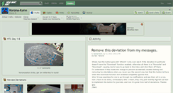 Desktop Screenshot of korona-korm.deviantart.com