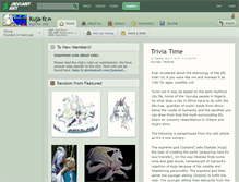 Tablet Screenshot of kuja-fc.deviantart.com