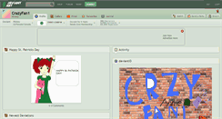 Desktop Screenshot of crazyfan1.deviantart.com