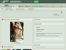Tablet Screenshot of natw.deviantart.com