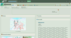 Desktop Screenshot of bulbasauraus.deviantart.com