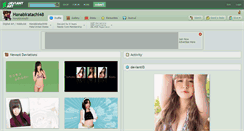 Desktop Screenshot of hanabiratachi48.deviantart.com
