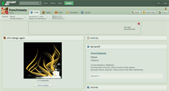 Desktop Screenshot of frenchloleeta.deviantart.com