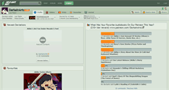 Desktop Screenshot of darkainarts.deviantart.com