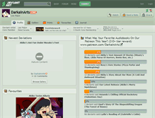Tablet Screenshot of darkainarts.deviantart.com