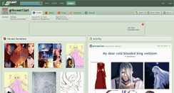 Desktop Screenshot of grilsweet12art.deviantart.com