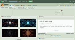 Desktop Screenshot of inklette.deviantart.com