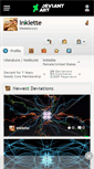 Mobile Screenshot of inklette.deviantart.com