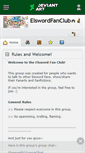 Mobile Screenshot of elswordfanclub.deviantart.com