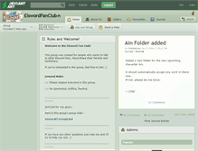 Tablet Screenshot of elswordfanclub.deviantart.com
