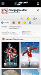 Mobile Screenshot of omegagroudon.deviantart.com