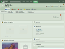 Tablet Screenshot of graffiti-sex.deviantart.com