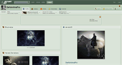 Desktop Screenshot of darkanimapro.deviantart.com