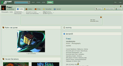 Desktop Screenshot of freej.deviantart.com