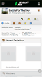 Mobile Screenshot of battleforthesky.deviantart.com