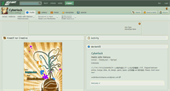 Desktop Screenshot of cyberlock.deviantart.com