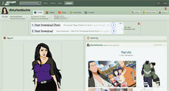 Desktop Screenshot of disturbedduckie.deviantart.com