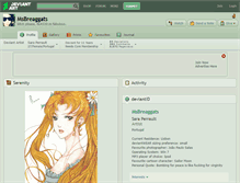 Tablet Screenshot of msbreaggats.deviantart.com