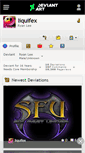 Mobile Screenshot of liquifex.deviantart.com
