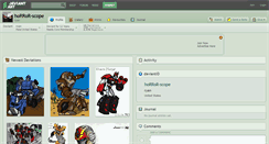 Desktop Screenshot of horror-scope.deviantart.com