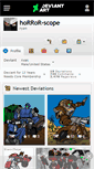 Mobile Screenshot of horror-scope.deviantart.com