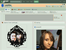 Tablet Screenshot of ladyriiko.deviantart.com