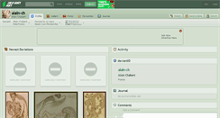 Desktop Screenshot of alain-ch.deviantart.com