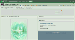 Desktop Screenshot of colab-soulsshine-org.deviantart.com