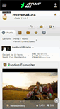 Mobile Screenshot of momosakura.deviantart.com