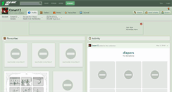 Desktop Screenshot of conan12.deviantart.com