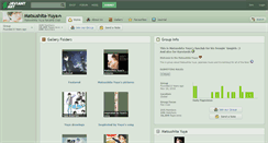 Desktop Screenshot of matsushita-yuya.deviantart.com