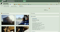 Desktop Screenshot of citricefruit.deviantart.com