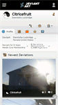 Mobile Screenshot of citricefruit.deviantart.com