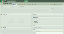 Desktop Screenshot of go-elephants-go.deviantart.com