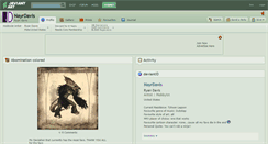 Desktop Screenshot of nayrdavis.deviantart.com