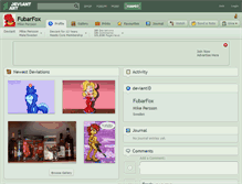 Tablet Screenshot of fubarfox.deviantart.com