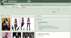 Desktop Screenshot of beautifulbabeamme.deviantart.com