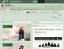 Tablet Screenshot of edenfilms.deviantart.com