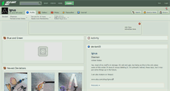 Desktop Screenshot of ignus.deviantart.com