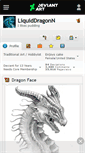 Mobile Screenshot of liquiddragonn.deviantart.com