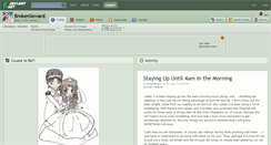 Desktop Screenshot of brokenseward.deviantart.com