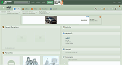 Desktop Screenshot of adgjl.deviantart.com