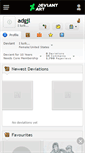 Mobile Screenshot of adgjl.deviantart.com