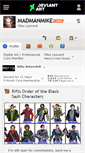 Mobile Screenshot of madmanmike.deviantart.com