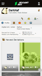 Mobile Screenshot of darknaf.deviantart.com